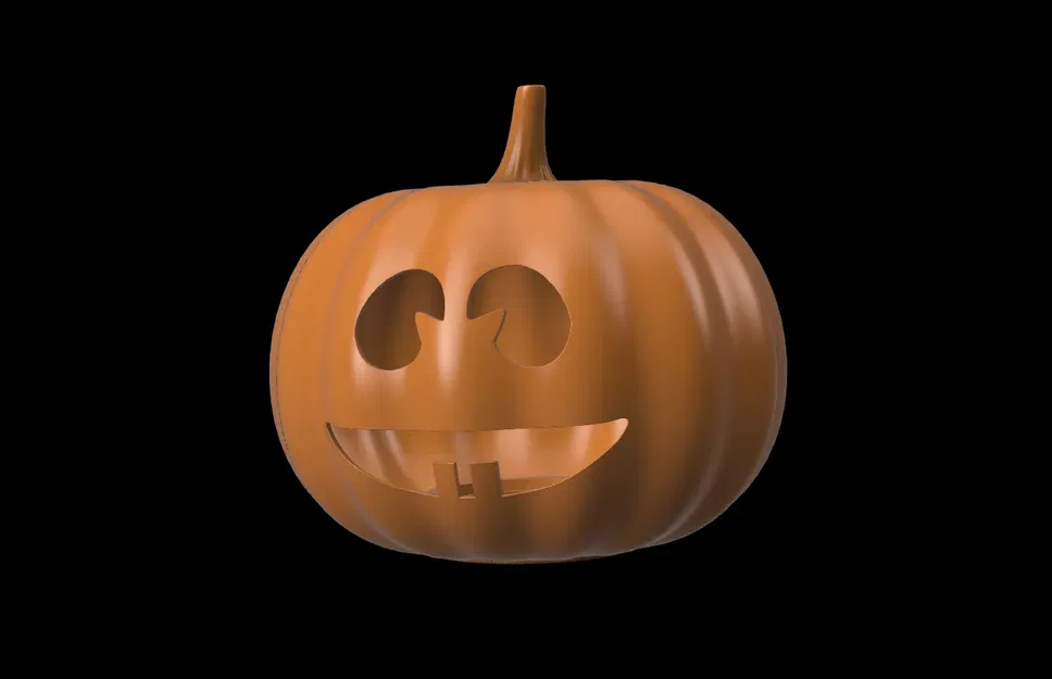 Giá đỡ nến hình bí ngô cho mùa Halloween - Image 3