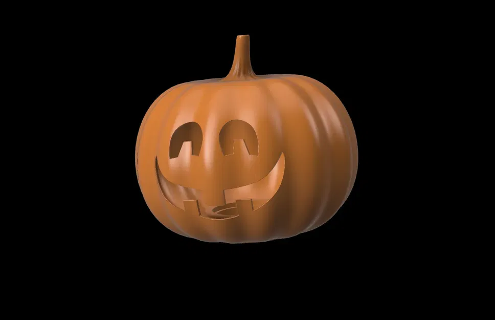 Giá đỡ nến hình bí ngô cho mùa Halloween - Image 4