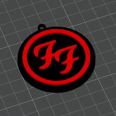 Móc chìa khóa Foo Fighters độc đáo