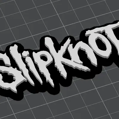 Móc chìa khóa Slipknot bằng kim loại độc đáo