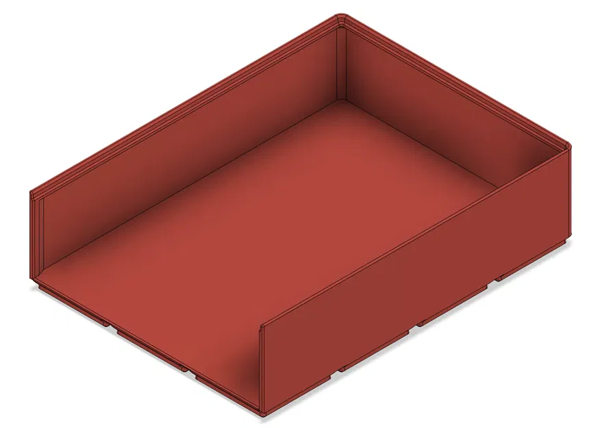 Thùng mở cho hệ thống Gridfinity không cần ốc vít - Image 1