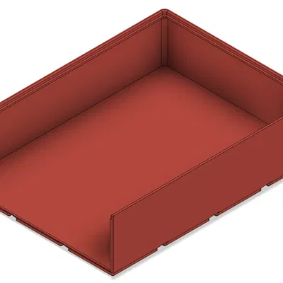 Thùng mở cho hệ thống Gridfinity không cần ốc vít