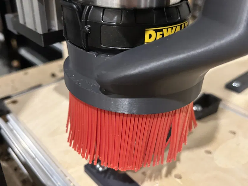 Bàn chải TPU thay thế cho giày hút bụi CNC - Image 1