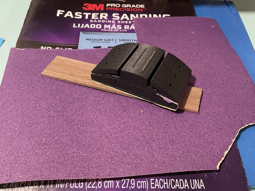 Khối chà nhám cầm tay in 3D bằng PLA hoặc TPU - Image 1