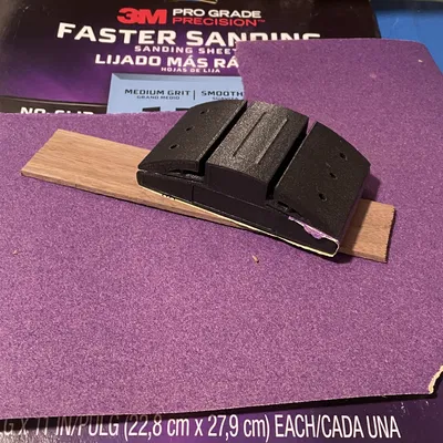 Khối chà nhám cầm tay in 3D bằng PLA hoặc TPU