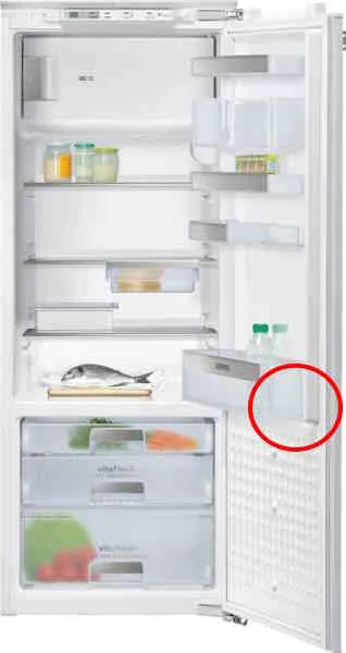 Giá đỡ cửa tủ lạnh Siemens KG KIFF28A iQ500 sửa chữa - Image 3