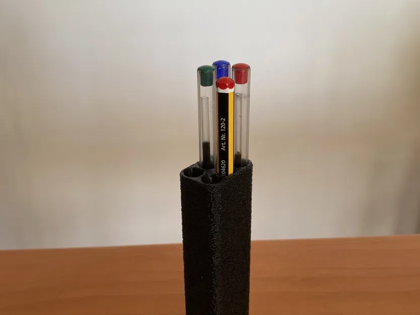 Giá đỡ bút 6 ngăn tiện lợi cho văn phòng - Image 1