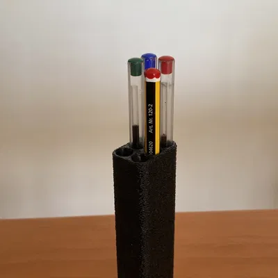 Giá đỡ bút 6 ngăn tiện lợi cho văn phòng