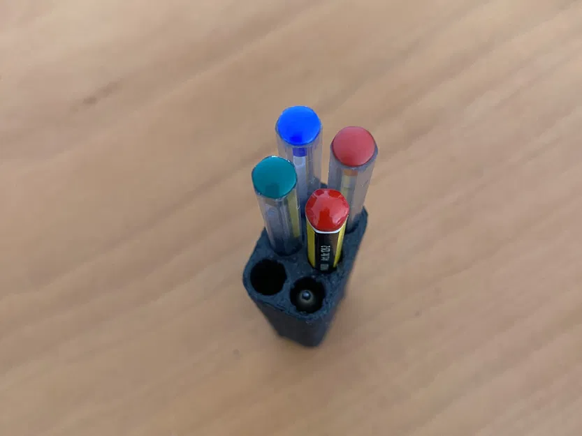 Giá đỡ bút 6 ngăn tiện lợi cho văn phòng - Image 2