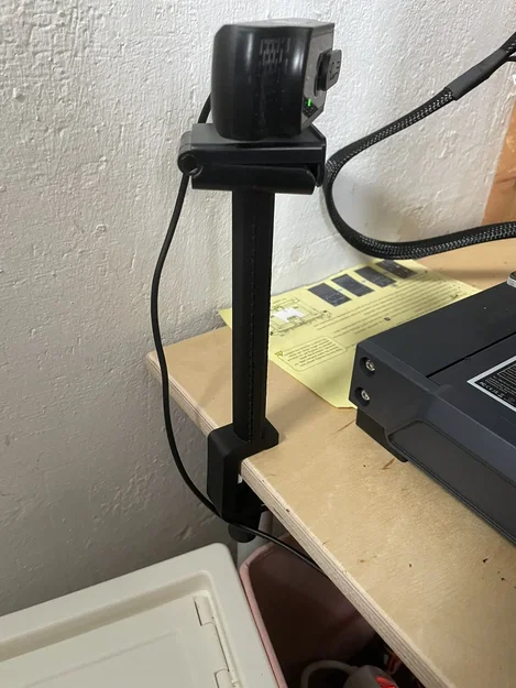 Giá đỡ webcam với kẹp cho máy in 3D - Image 1