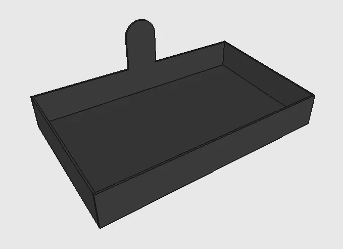 Giá đỡ chuột hoặc đồ dùng cho Cooler Master Qube 500 - Image 2