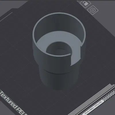 Bộ điều chỉnh giá đỡ cốc cho chai lớn và cốc cà phê