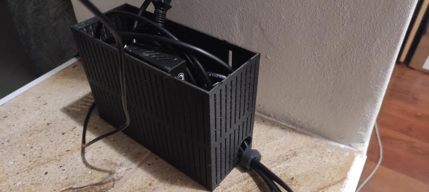 Hộp che giấu cáp điện và cáp TV treo tường hoặc để sàn - Image 2