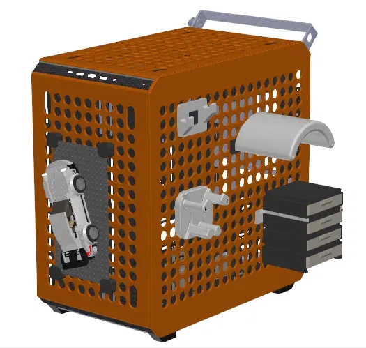 Giá đỡ đĩa xây dựng và đĩa xây dựng QUBE 500 bằng lego - Image 1