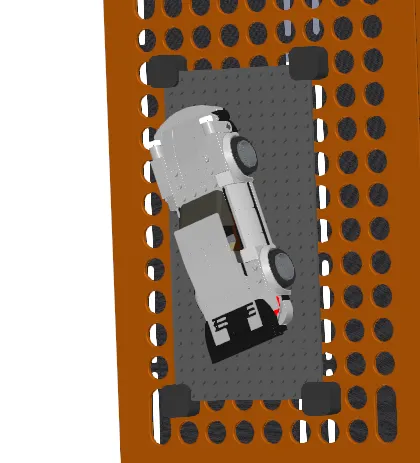 Giá đỡ đĩa xây dựng và đĩa xây dựng QUBE 500 bằng lego - Image 2