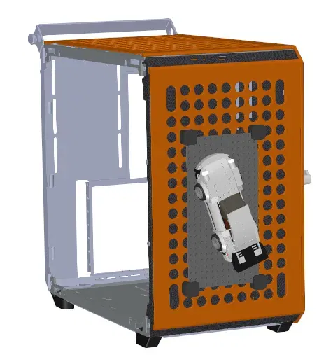 Giá đỡ đĩa xây dựng và đĩa xây dựng QUBE 500 bằng lego - Image 3