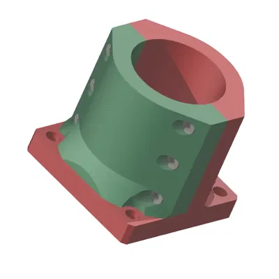 Giá đỡ ống với kích thước cơ sở Ø30-Ø42