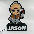 Đèn LED Jason Voorhees trang trí cho không gian kinh dị - Thumbnail 5