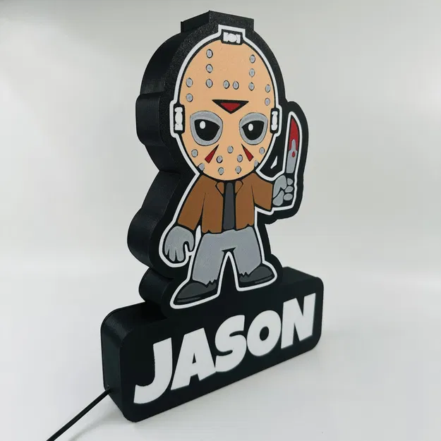 Đèn LED Jason Voorhees trang trí cho không gian kinh dị - Image 6