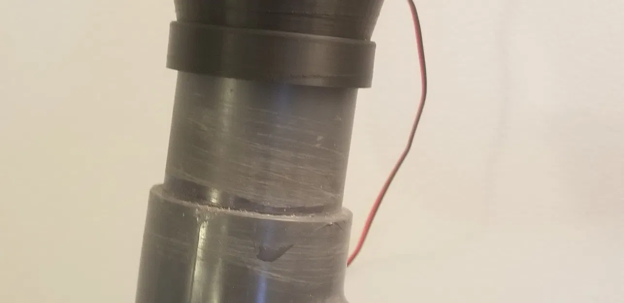 Bộ chuyển đổi quạt muffin 92 mm sang ống nhựa 2 inch - Image 1