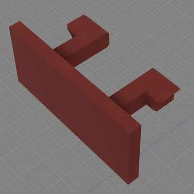 Cái kẹp dừng cho giá đỡ trên của máy rửa chén