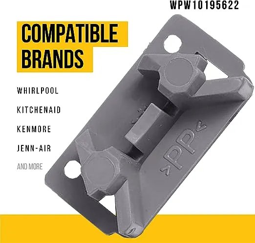 Cái kẹp dừng cho giá đỡ trên của máy rửa chén - Image 4