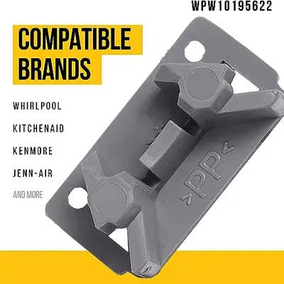 Cái kẹp dừng cho giá đỡ trên của máy rửa chén