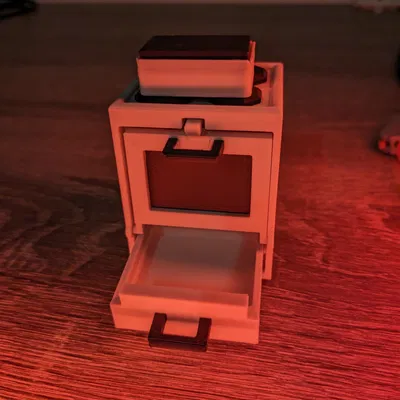 Lò nướng mini và món lasagne cho nhà búp bê