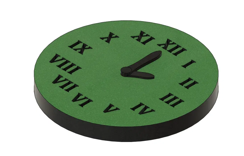 Đồng hồ treo tường cho nhà búp bê - Image 1