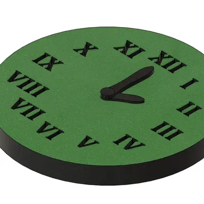 Đồng hồ treo tường cho nhà búp bê