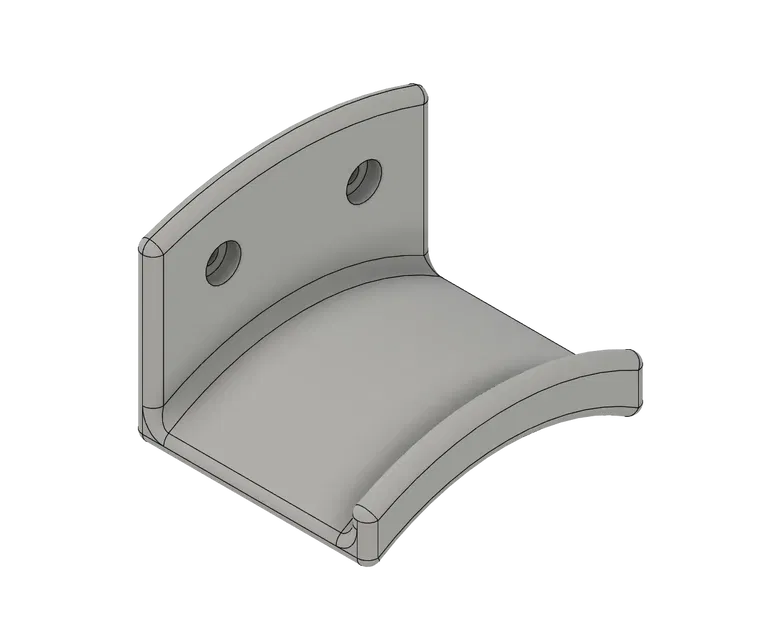 Giá treo tai nghe gắn tường với quản lý cáp - Image 3