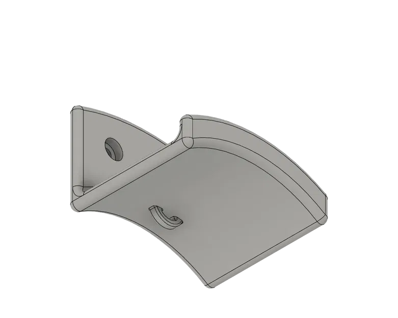 Giá treo tai nghe gắn tường với quản lý cáp - Image 4