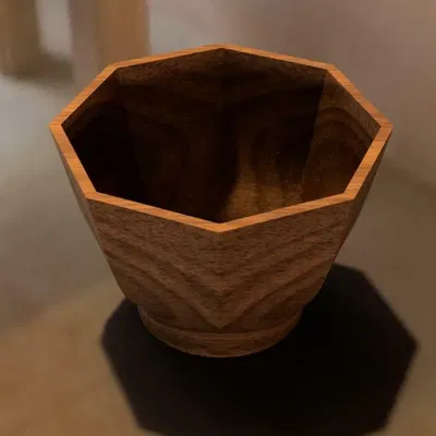 Chậu bonsai kiểu bát giác cho không gian sống