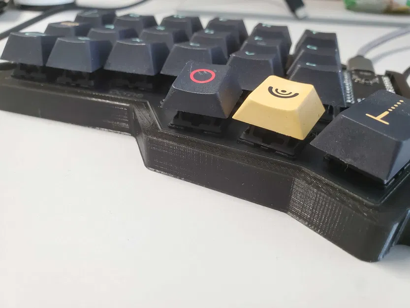 Vỏ bàn phím Corne Low case - Bao gồm chân đỡ - Image 3