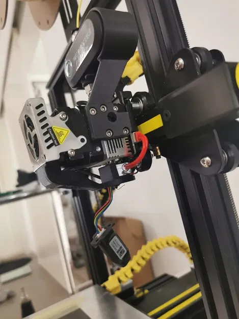 Giá đỡ quạt cho máy in 3D Ender 3 S1 Sprite Pro - Image 1