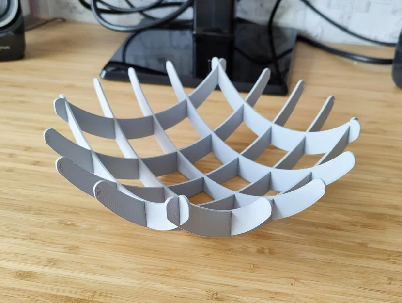 Bát Waffle trang trí kiểu parametric cho nhà cửa - Image 1