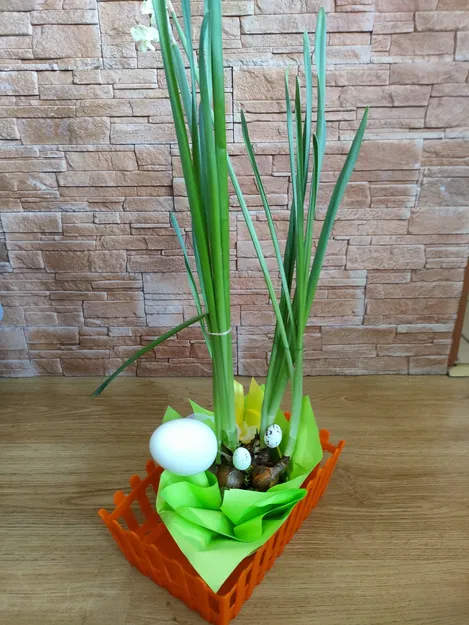 Giỏ quà Phục Sinh đơn giản in từ Pet-g - Image 2