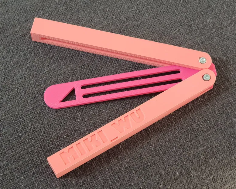 Dao butterfly an toàn cho trẻ em - đồ chơi huấn luyện - Image 3