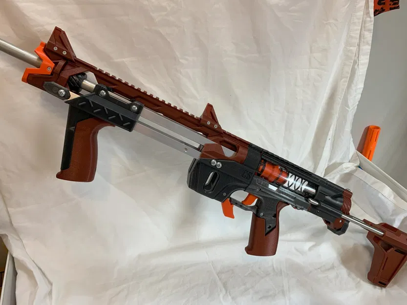 Talon Claw 4 Remix với tay cầm Lynx và lò xo Longshot - Image 2