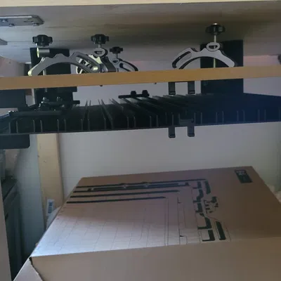 Giá treo để lưu trữ khay cho các mô-đun snapmaker dưới bàn làm...