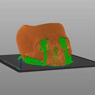 Bát đầu lâu trang trí Halloween