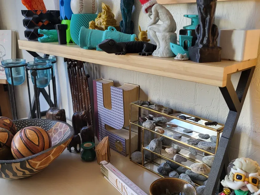 Chân giá đỡ Maleras của Ikea cho kệ trưng bày 3D - Image 1