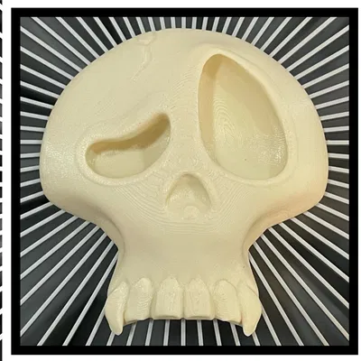 **Hộp sọ điêu khắc phong cách Sus không cần hỗ trợ**