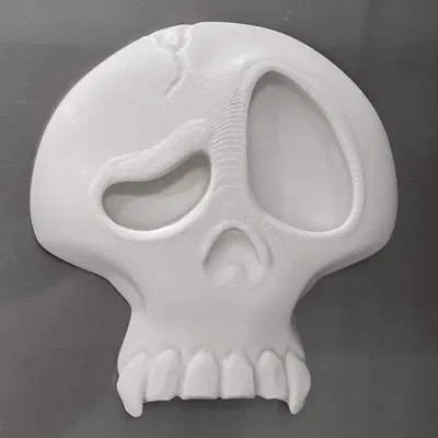 **Hộp sọ điêu khắc phong cách Sus không cần hỗ trợ**