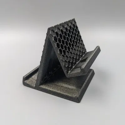 Giá đỡ điện thoại hình lục giác với lỗ sạc