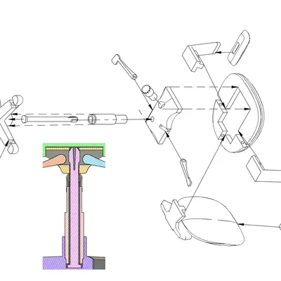Ghế văn phòng xoay thu nhỏ mô phỏng thực tế