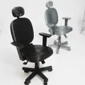 Ghế văn phòng xoay thu nhỏ mô phỏng thực tế - Thumbnail 3