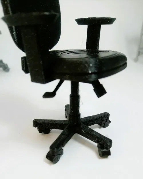 Ghế văn phòng xoay thu nhỏ mô phỏng thực tế - Image 5