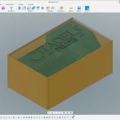 Hộp du lịch nhỏ cho phiên bản Citadels Deluxe