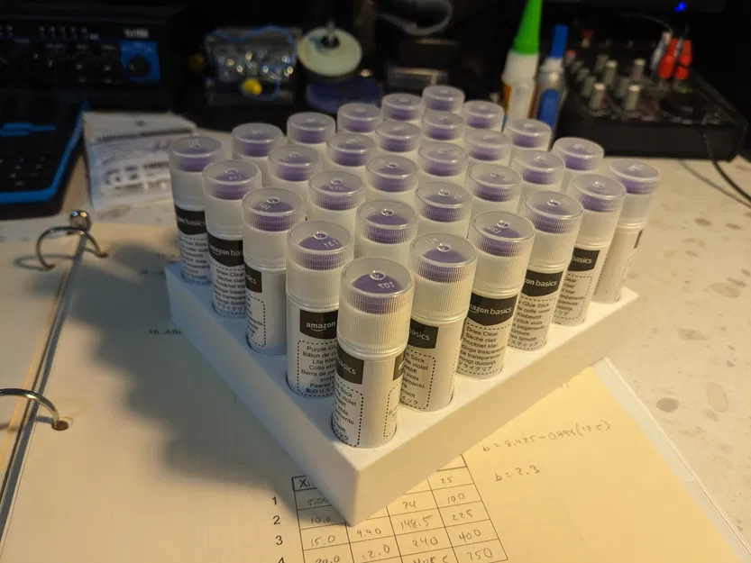 Khay đựng keo tím 30 cái của Amazon - Image 1